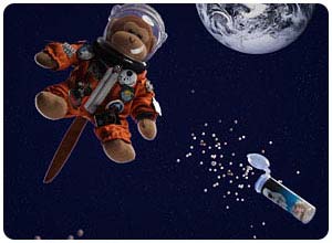 astronaut ice cream balls