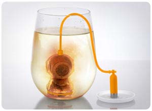 deep tea diver loose tea strainer