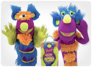 make your own monster puppet