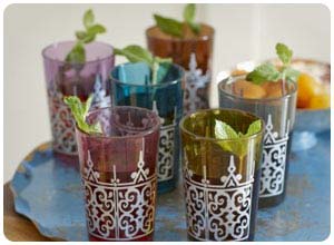 moroccan tea glasses