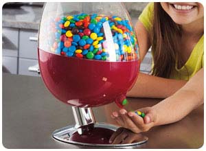 motion-activated candy dispenser