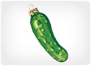 pickle christmas ornaments
