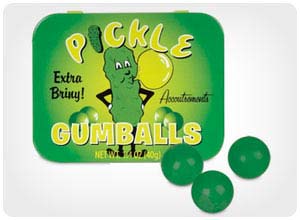 pickle gumballs
