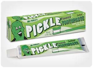 pickle toothpaste