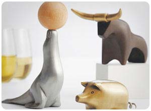 whimsical animal wine opener