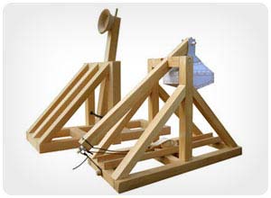 wooden catapult kit
