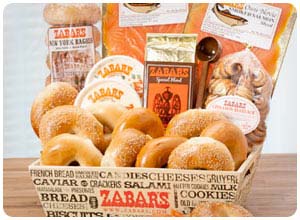 zabar's bagels & nova brunch box