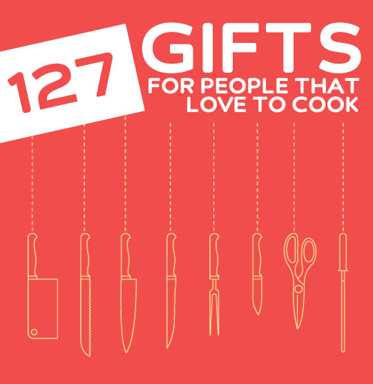127 Cool Gifts for People That Love to Cook (I can’t live without No. 87) - love these gift ideas! A must read for anyone that loves to cook.