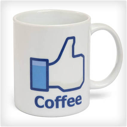 Facebook Like Coffee Mug