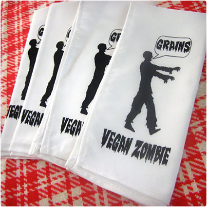 Vegan Zombie Napkins