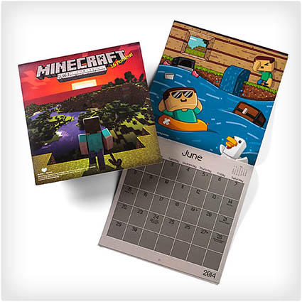 2014 Minecraft Calendar