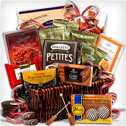 Coffee & Chocolate Classic Gift Basket