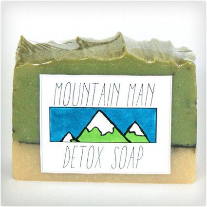 Handmade Mountain Man Detox Soap