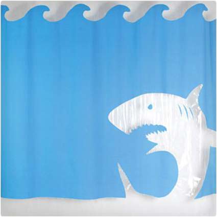 Jaws Shower Curtain