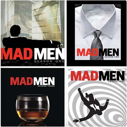 Mad Men Seasons 1-4