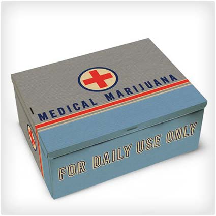 Medical Marijuana Cigar Box