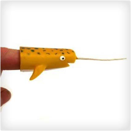 Narwhal Finger Puppets