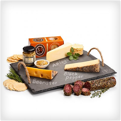 Personalized Gourmet Stone Cheese Slate
