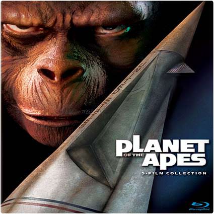 Planet of the Apes 5 Film Collection