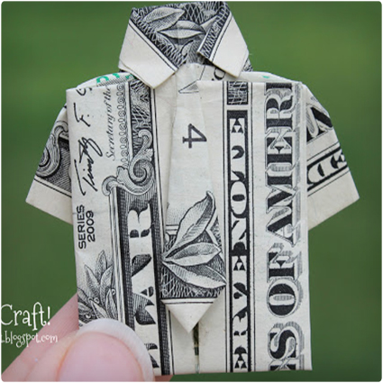 Shirt and Tie Money