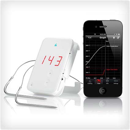 iGrill Meat Thermometer in White