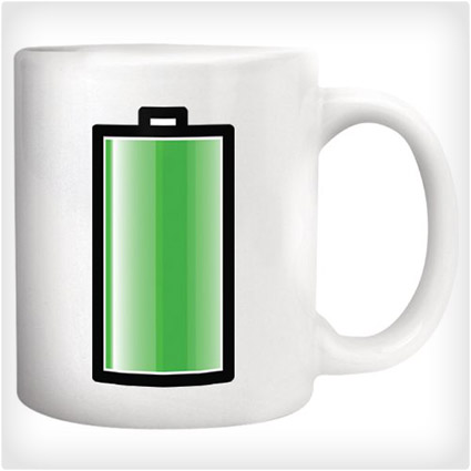 Battery Morphing Mug