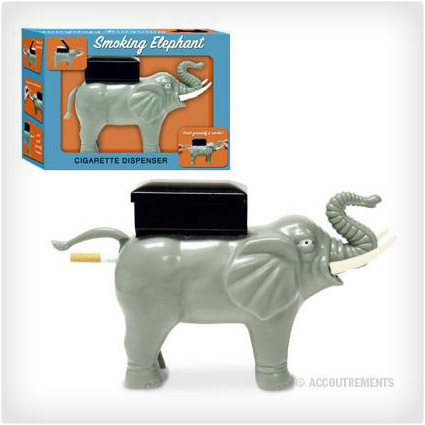 Elephant Cigarette Dispenser