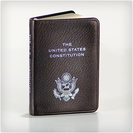 Leather Bound Constitution of The United States of America