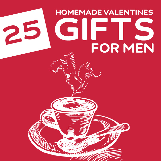 Here is a great list of homemade gifts you can make for your man this Valentine’s Day…