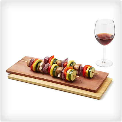 Wine Infused Grilling Plank Set