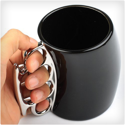 Brass Knuckle Coffee Mug