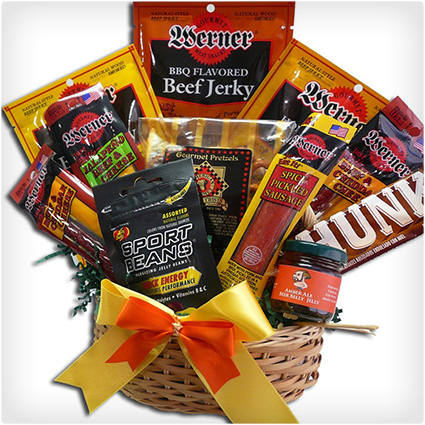 Meat and Snack Attack Gift Basket