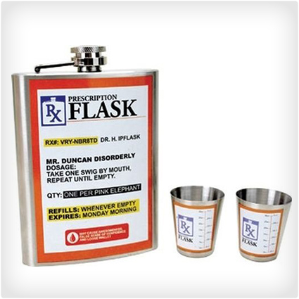 RX Flask Gift Set