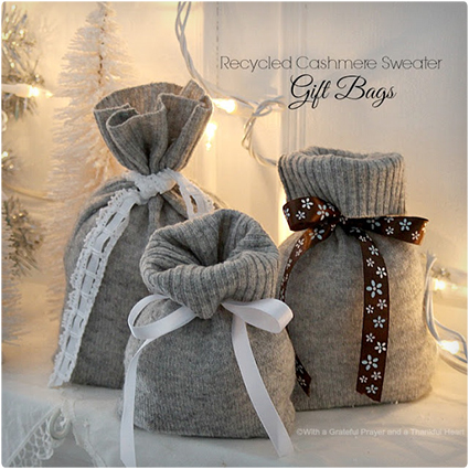 Cashmere Sweater Gift Bag