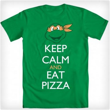 Keep Calm and Eat Pizza Shirt
