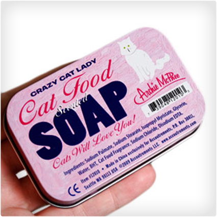Cat Food Scented Soap