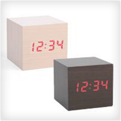Clap On Cube Alarm Clock