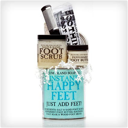 Happy Feet Pedicure Can Gift Set