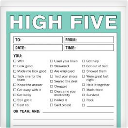 High Five Notes