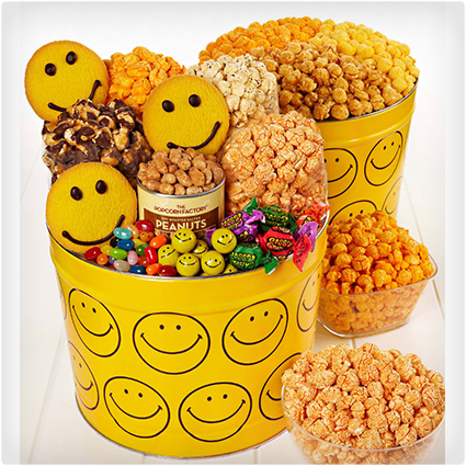 Smiley Face Snack Assortment