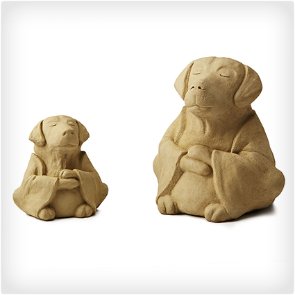 Zen Dog Garden Sculptures