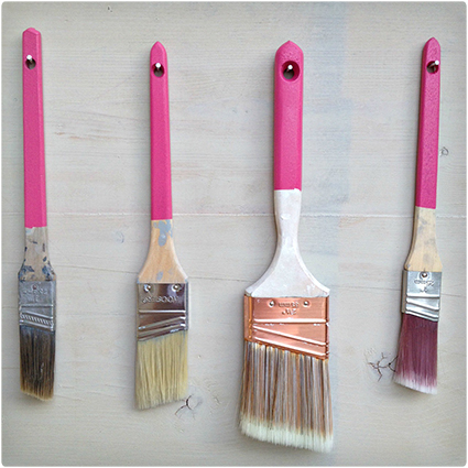 Dipped Paint Brushes