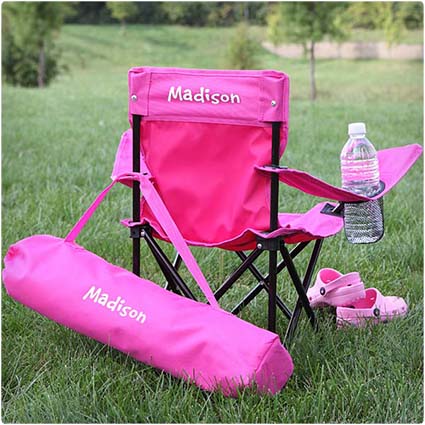 Pink Folding Chair
