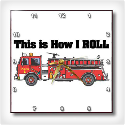 This is How I Roll Wall Clock