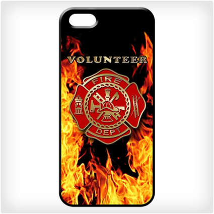 Volunteer Firefighter iPhone Case