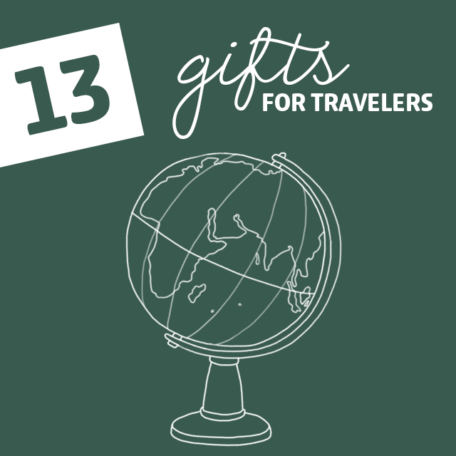 13 Unique Gifts for Travelers- to make their trips more comfortable and convenient.