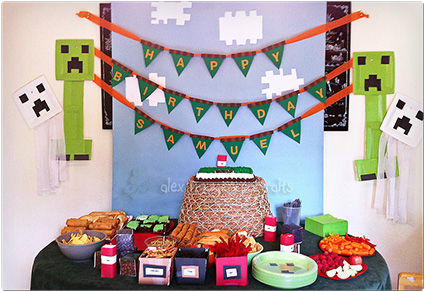 Have a Minecraft Party