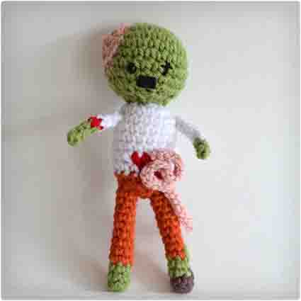 Knit Zombie Doll