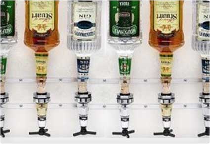 Rack-and-Pour-Liquor-System