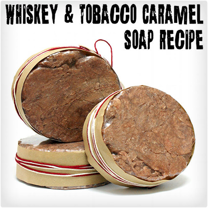 Whiskey and Tobacco Soap